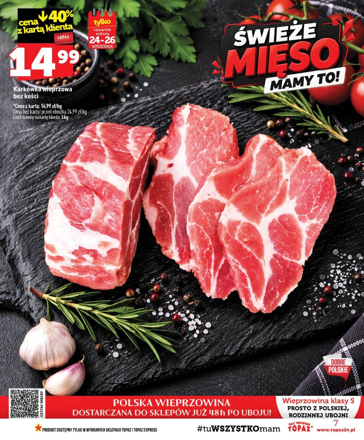 Gazetka TOPAZ - Od czwartku 24.09.2026