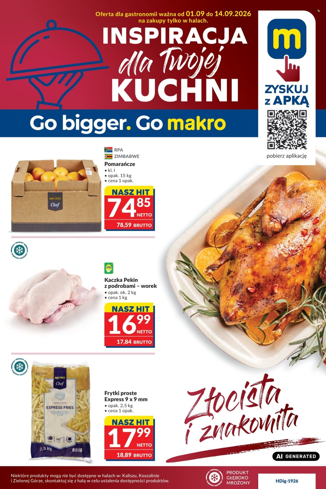 Gazetka MAKRO - Oferta dla gastronomii