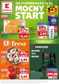 Gazetka KAUFLAND - Mocny Start (2025-08-18 - 2025-08-20)