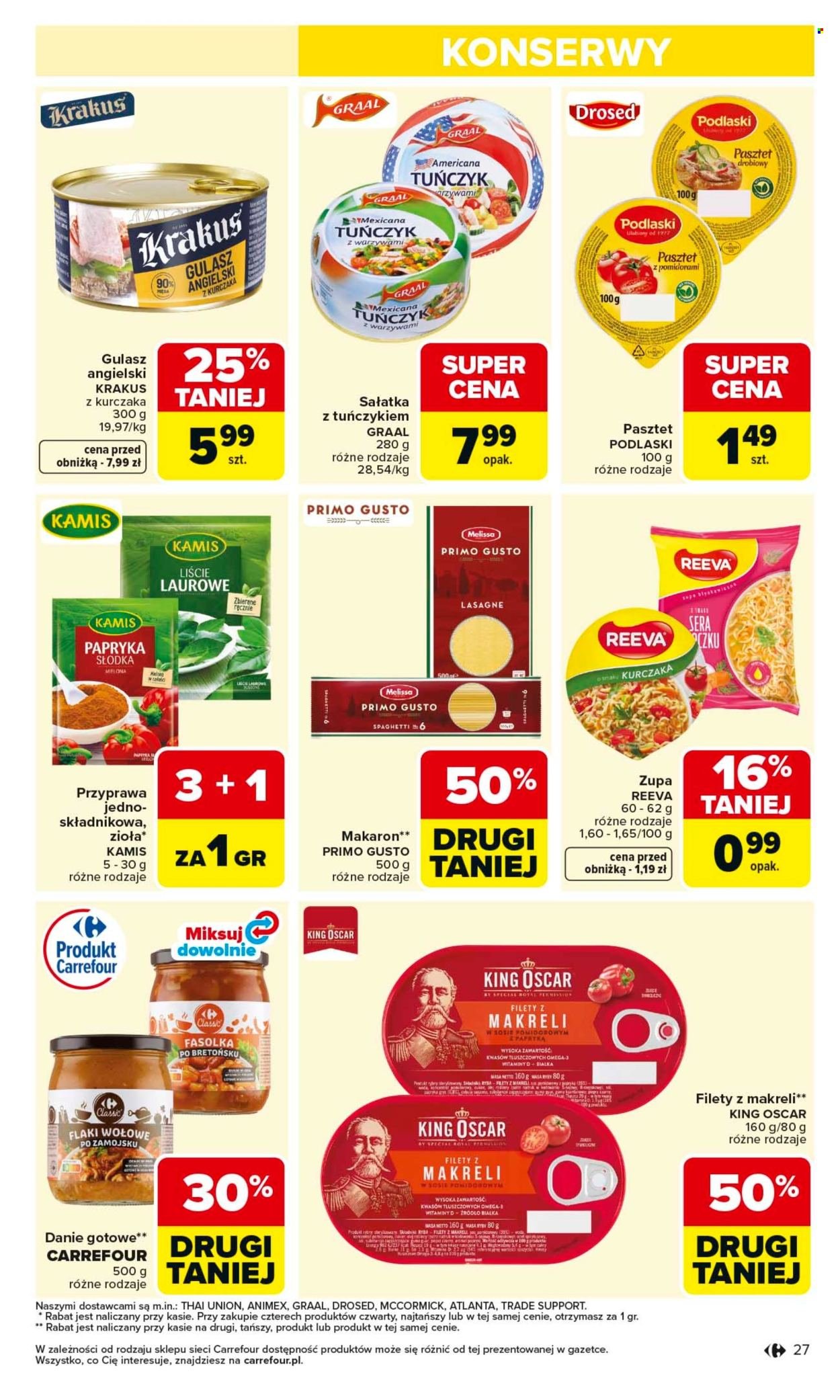 Gazetka CARREFOUR - Od poniedziałku