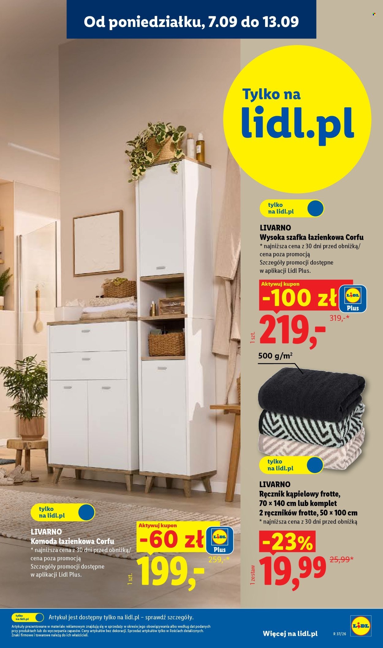 Gazetka LIDL - Od poniedziałku
