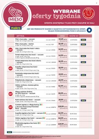 Gazetka MAKRO - Ulotka mięso - wybrane oferty tygodnia