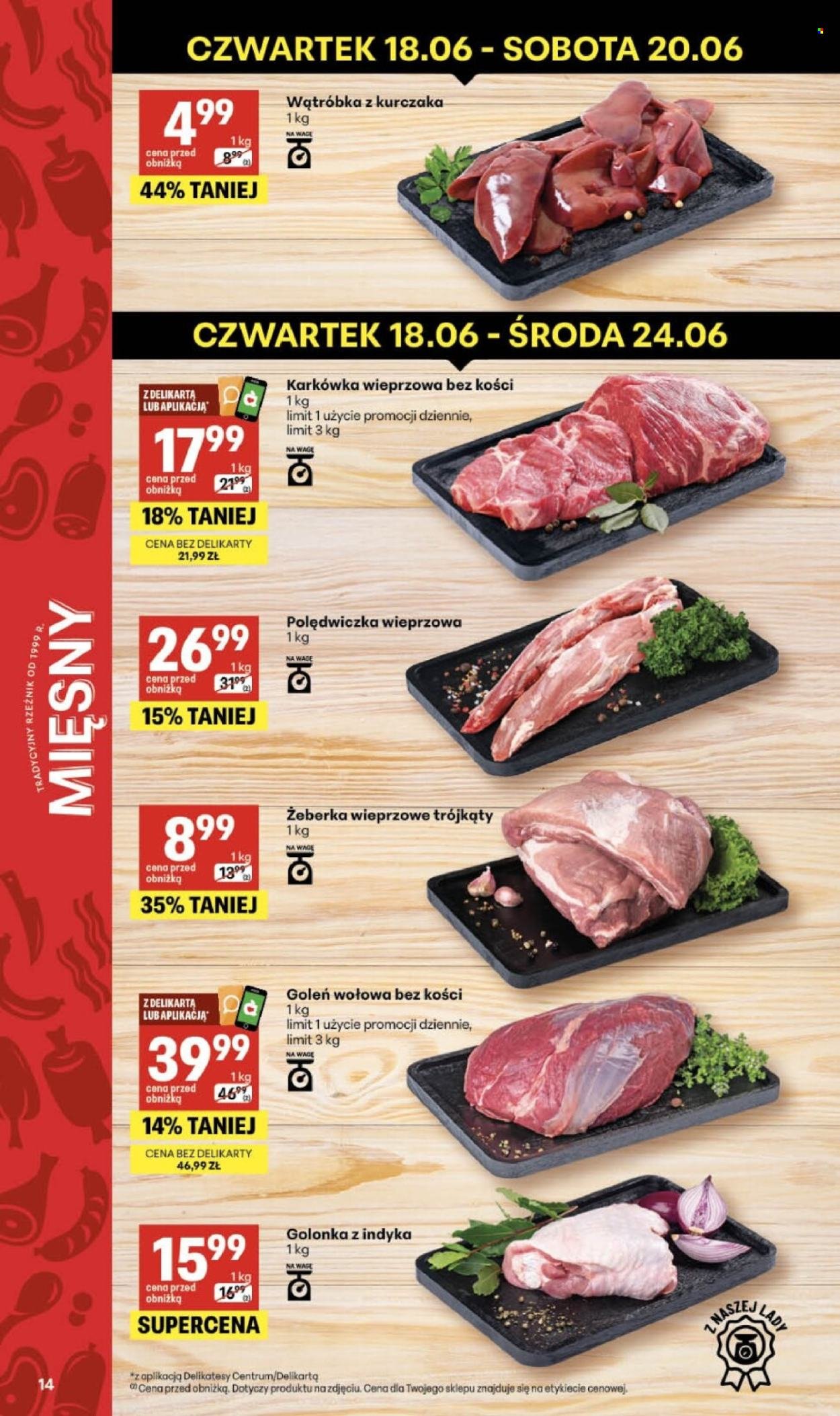 Gazetka DELIKATESY CENTRUM - Od czwartku 18.06.2026