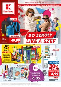 Gazetka KAUFLAND - Do skoły like a szef (2025-08-11 - 2025-08-16)