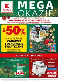 Gazetka KAUFLAND - Mega okazje (2025-12-17 - 2025-12-23)