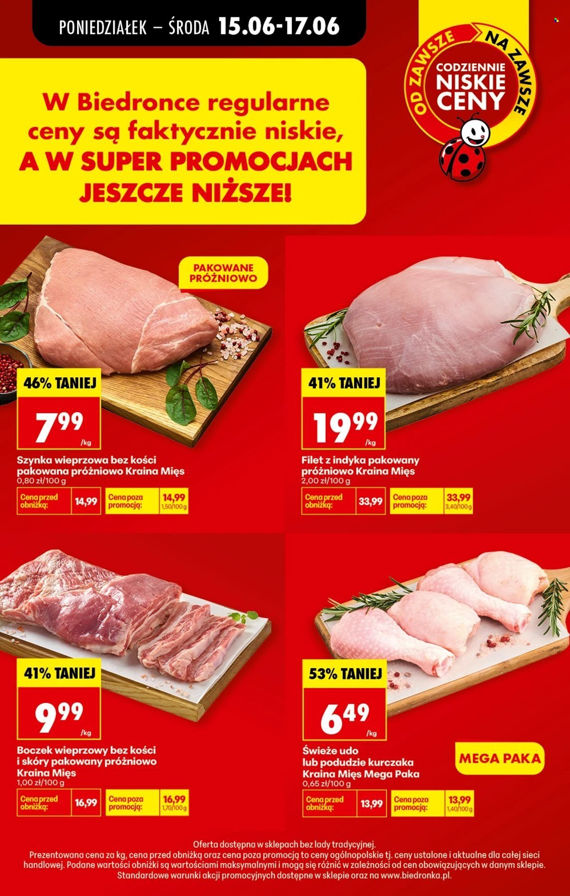 Gazetka BIEDRONKA - Niższa cena regularna