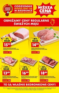 Gazetka BIEDRONKA - Niższa cena regularna