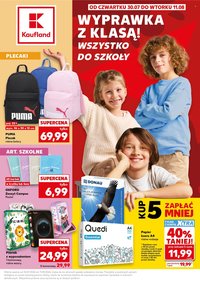 Gazetka KAUFLAND - Wyprawka z klasą