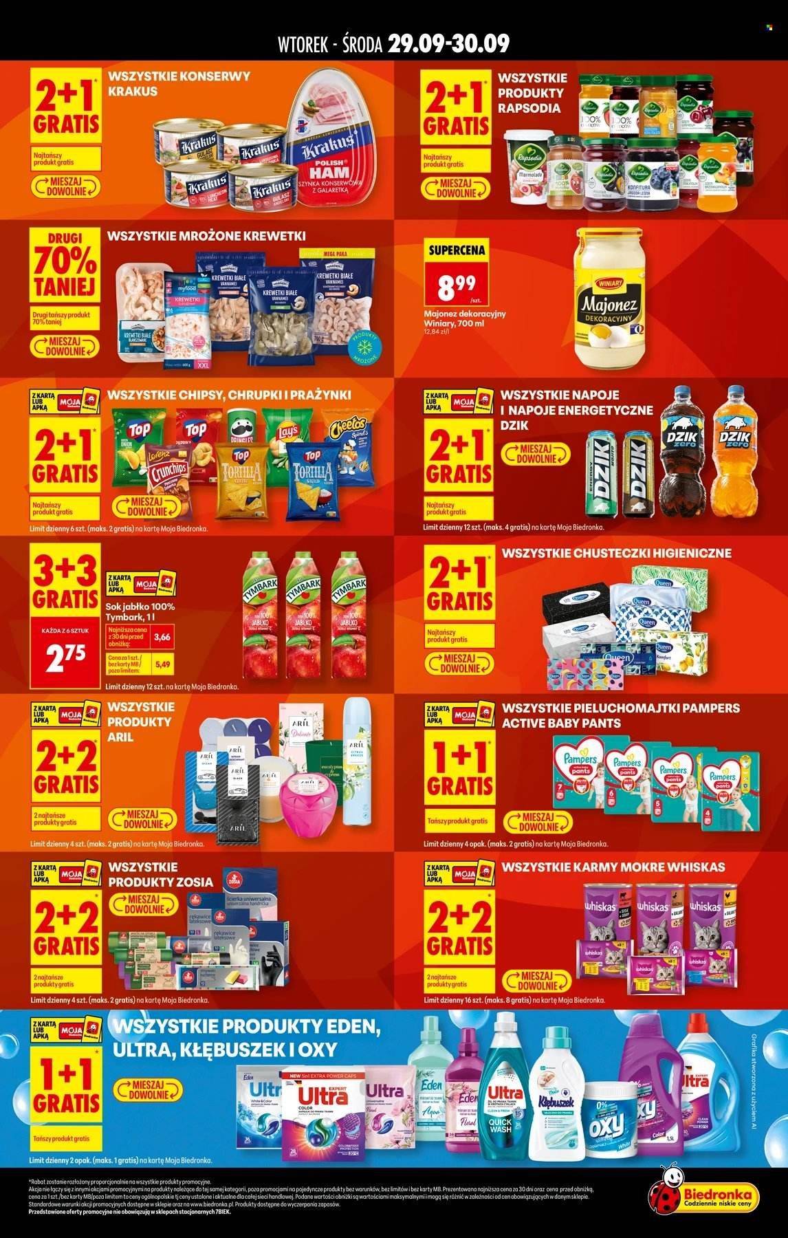 Gazetka BIEDRONKA - Super okazje na koniec miesiąca