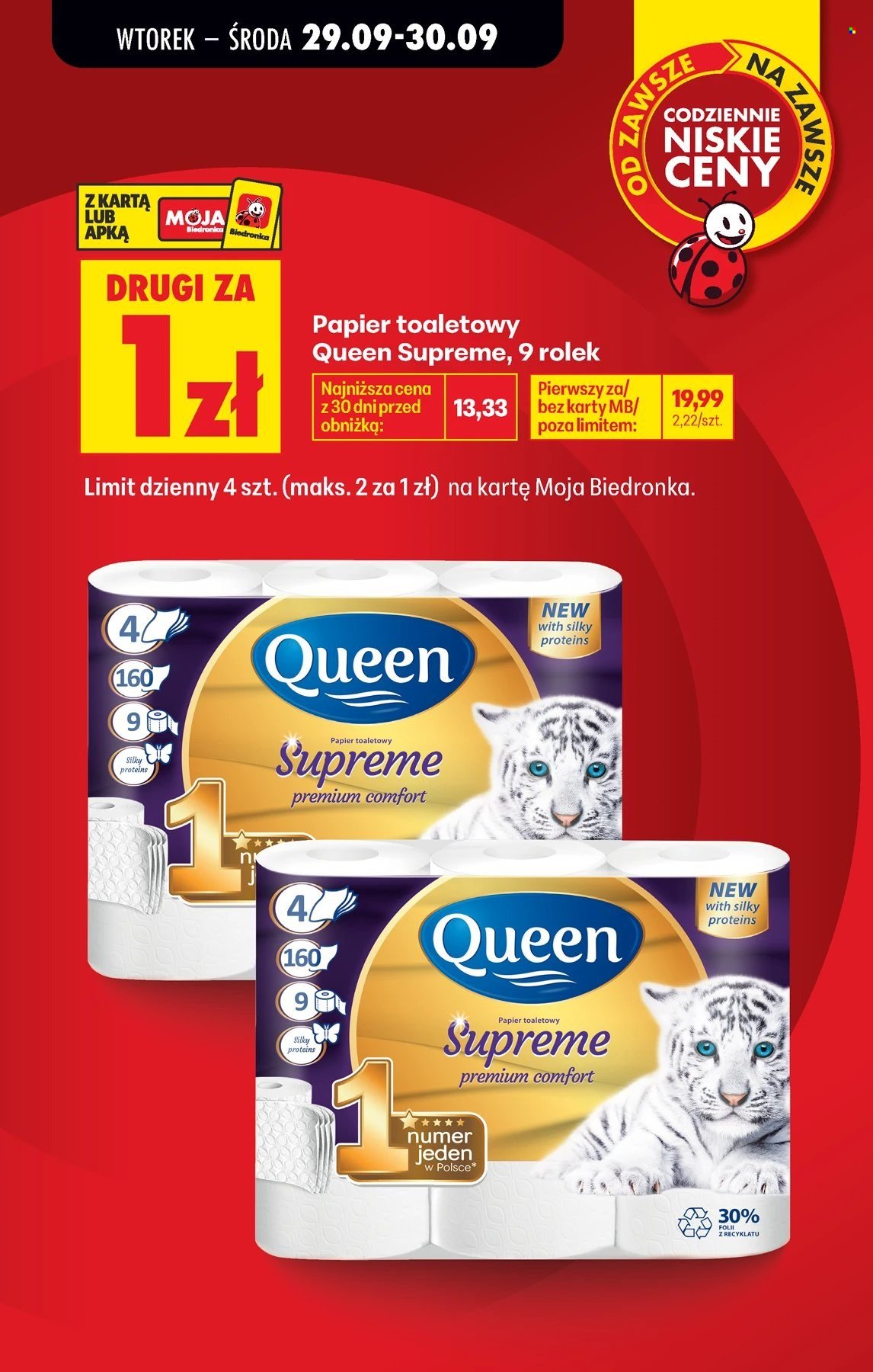 Gazetka BIEDRONKA - Super okazje na koniec miesiąca