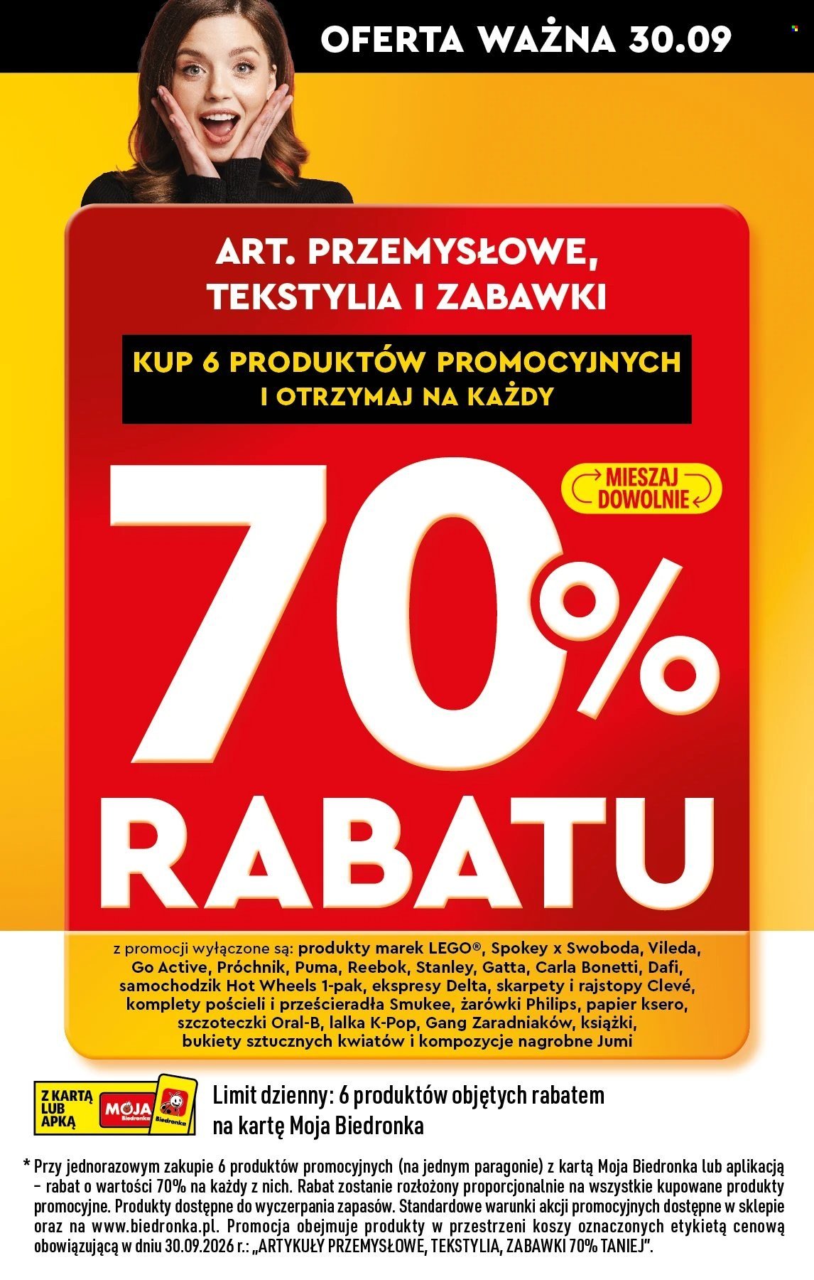 Gazetka BIEDRONKA - Super okazje na koniec miesiąca
