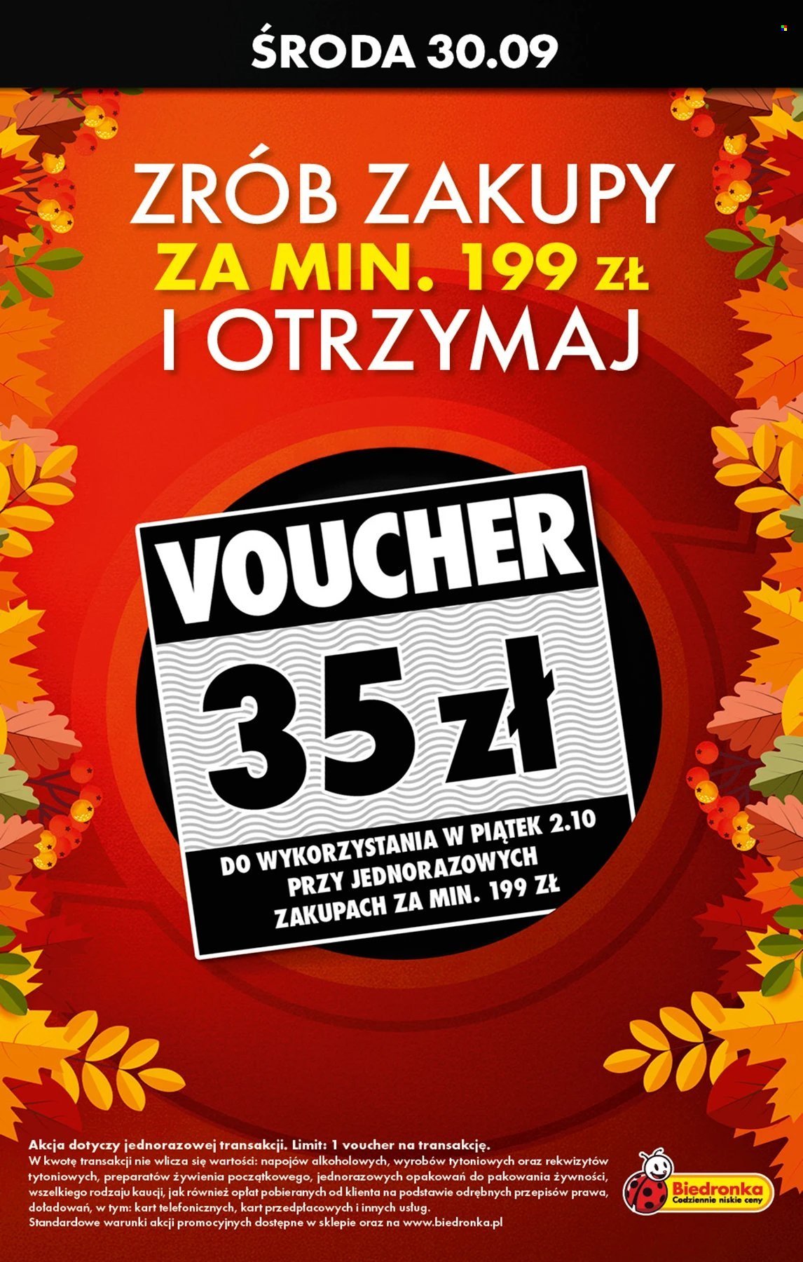 Gazetka BIEDRONKA - Super okazje na koniec miesiąca