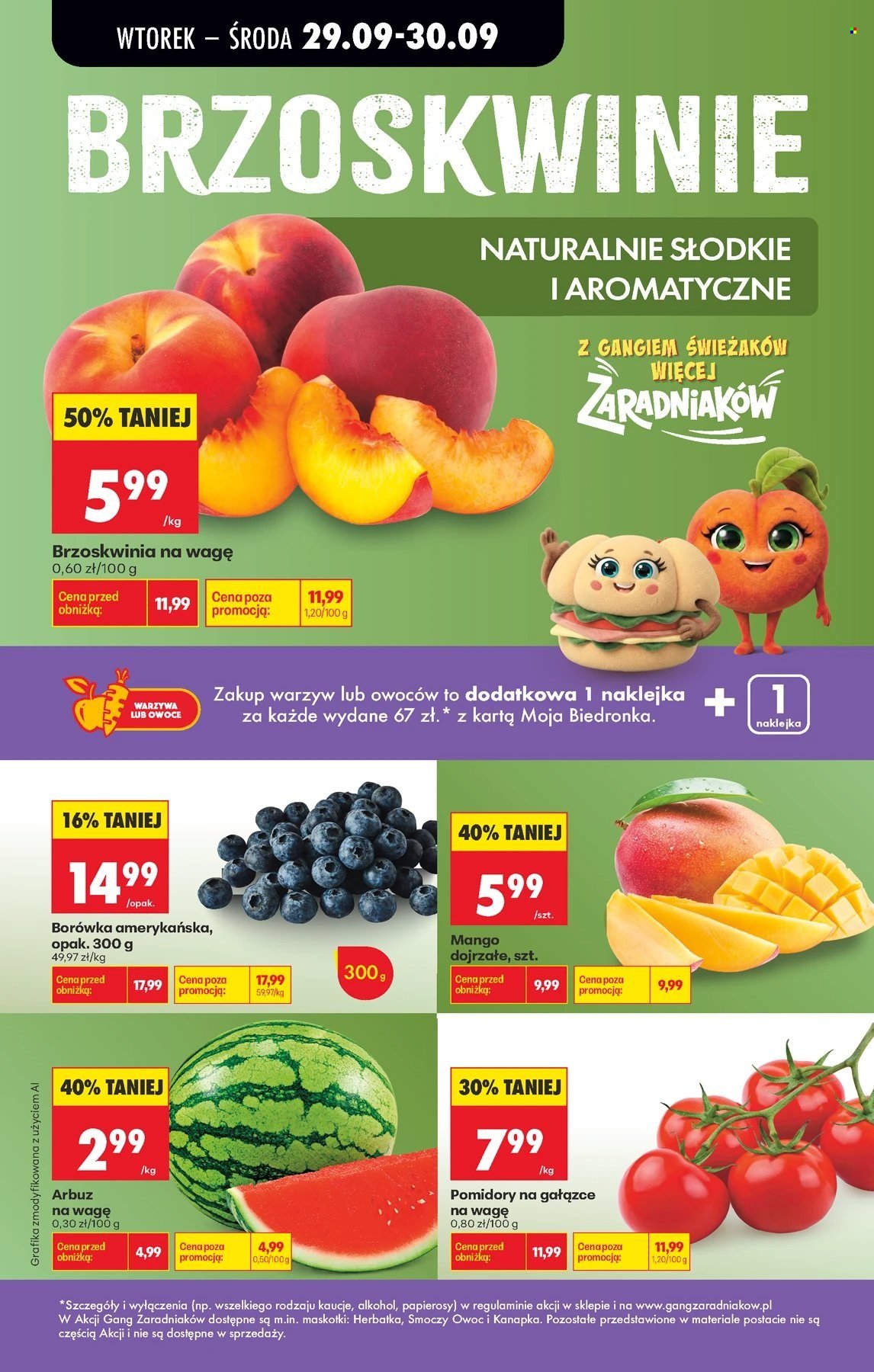 Gazetka BIEDRONKA - Super okazje na koniec miesiąca