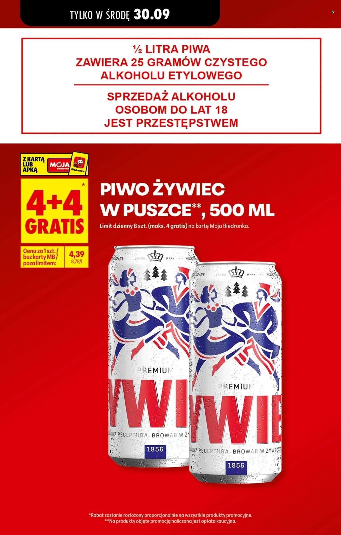 Gazetka BIEDRONKA - Super okazje na koniec miesiąca