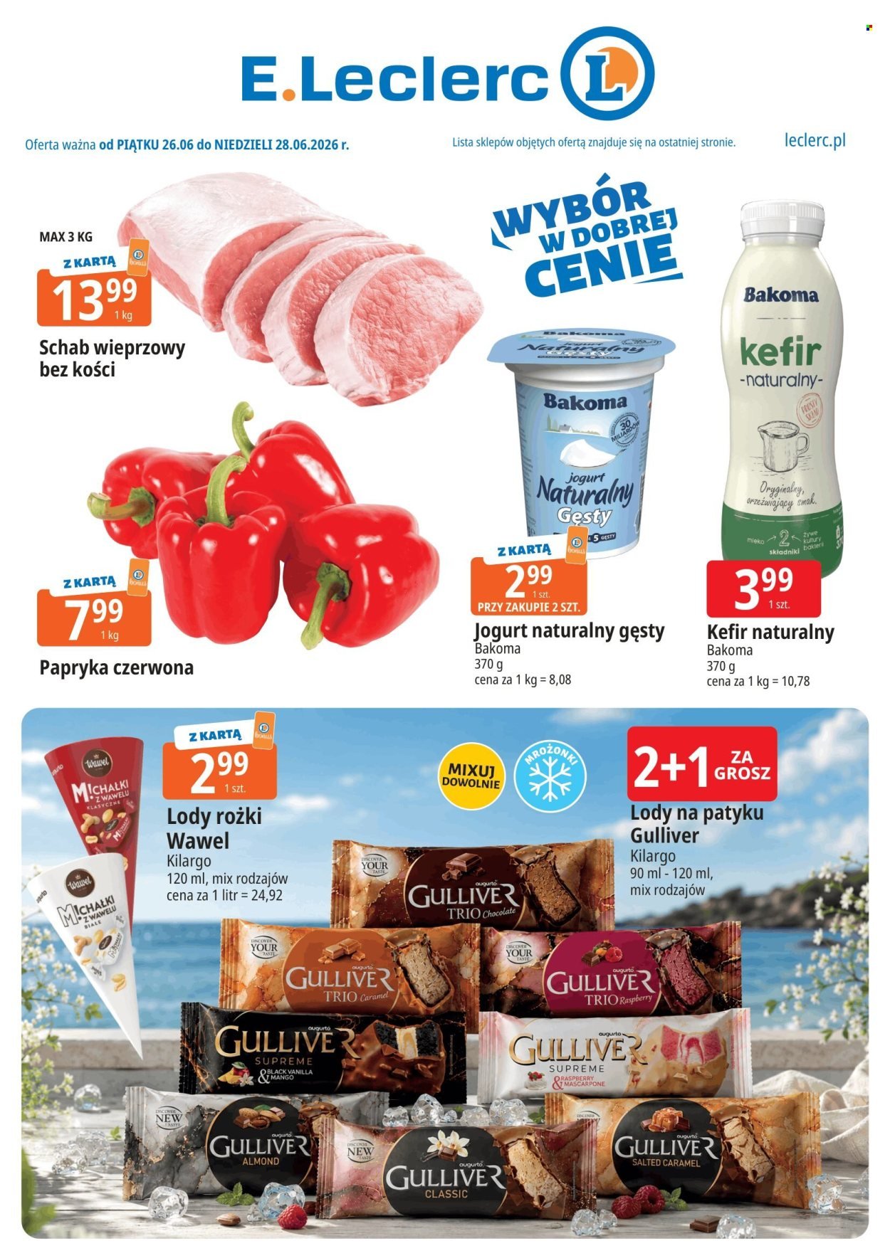 Gazetka E.LECLERC - Od piątku 26.06.2026