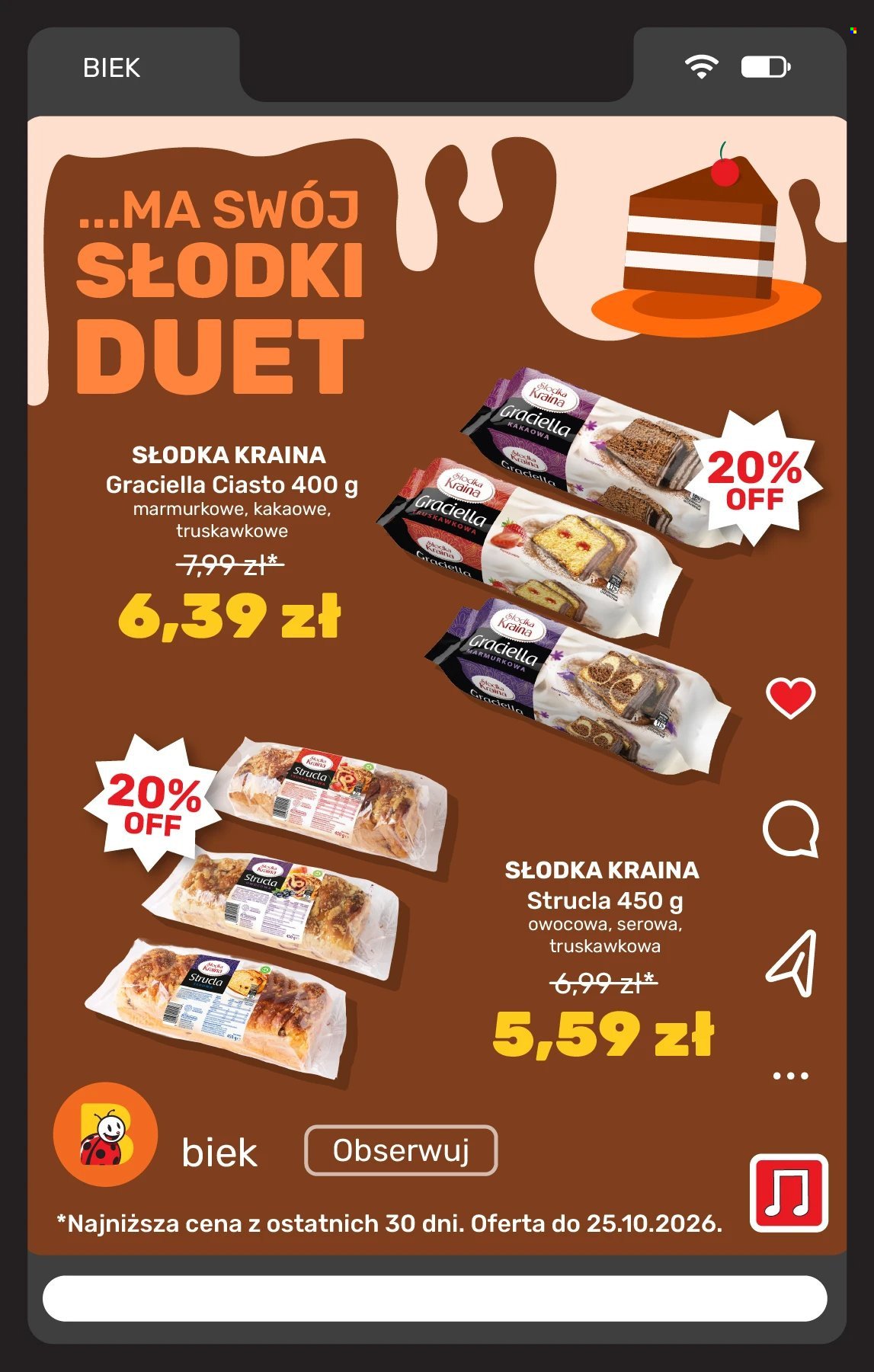 Gazetka BIEDRONKA - Biek