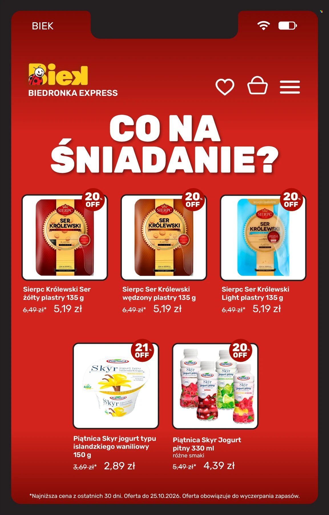 Gazetka BIEDRONKA - Biek