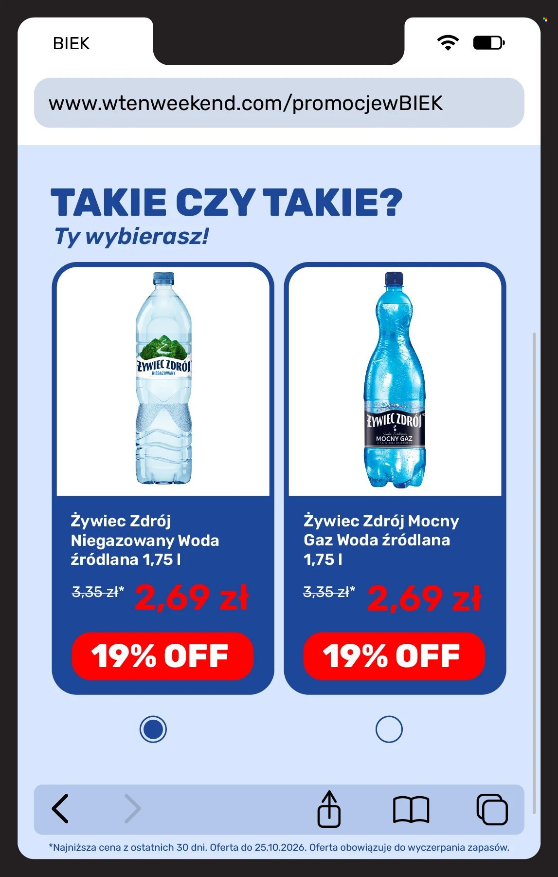 Gazetka BIEDRONKA - Biek