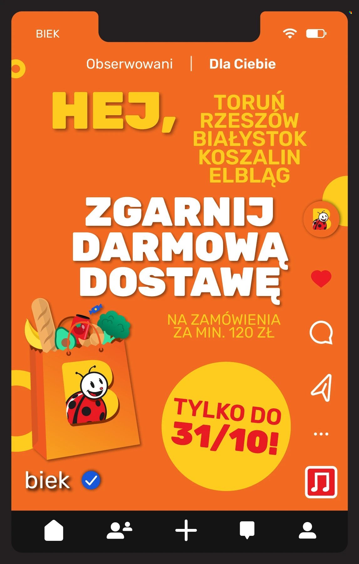 Gazetka BIEDRONKA - Biek