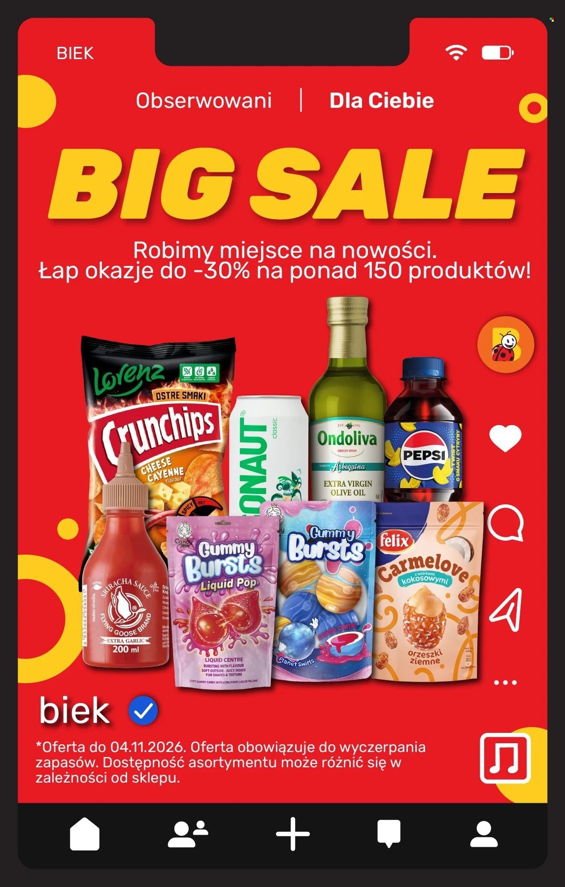 Gazetka BIEDRONKA - Biek
