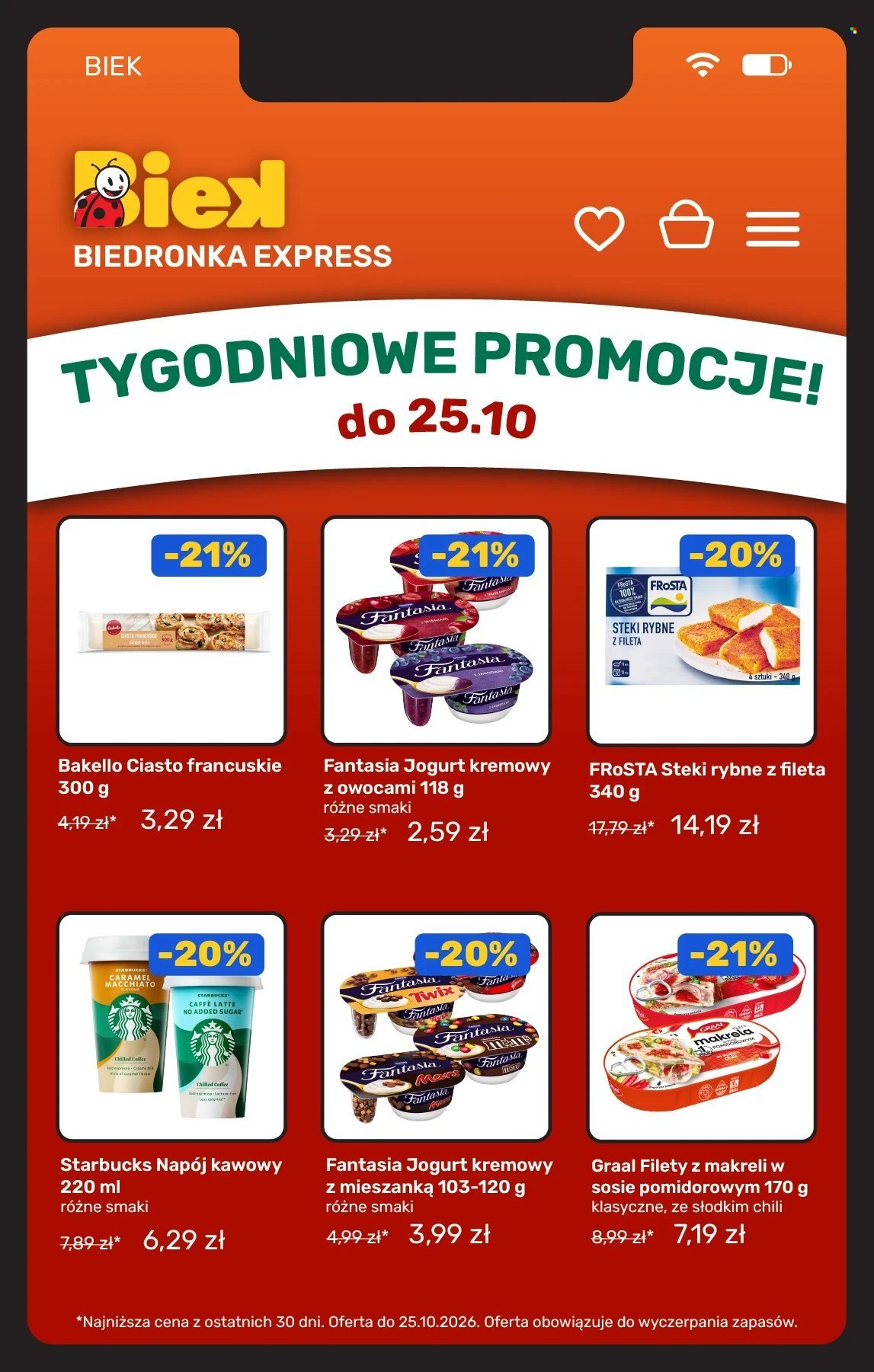 Gazetka BIEDRONKA - Biek