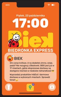 Gazetka BIEDRONKA - Biek