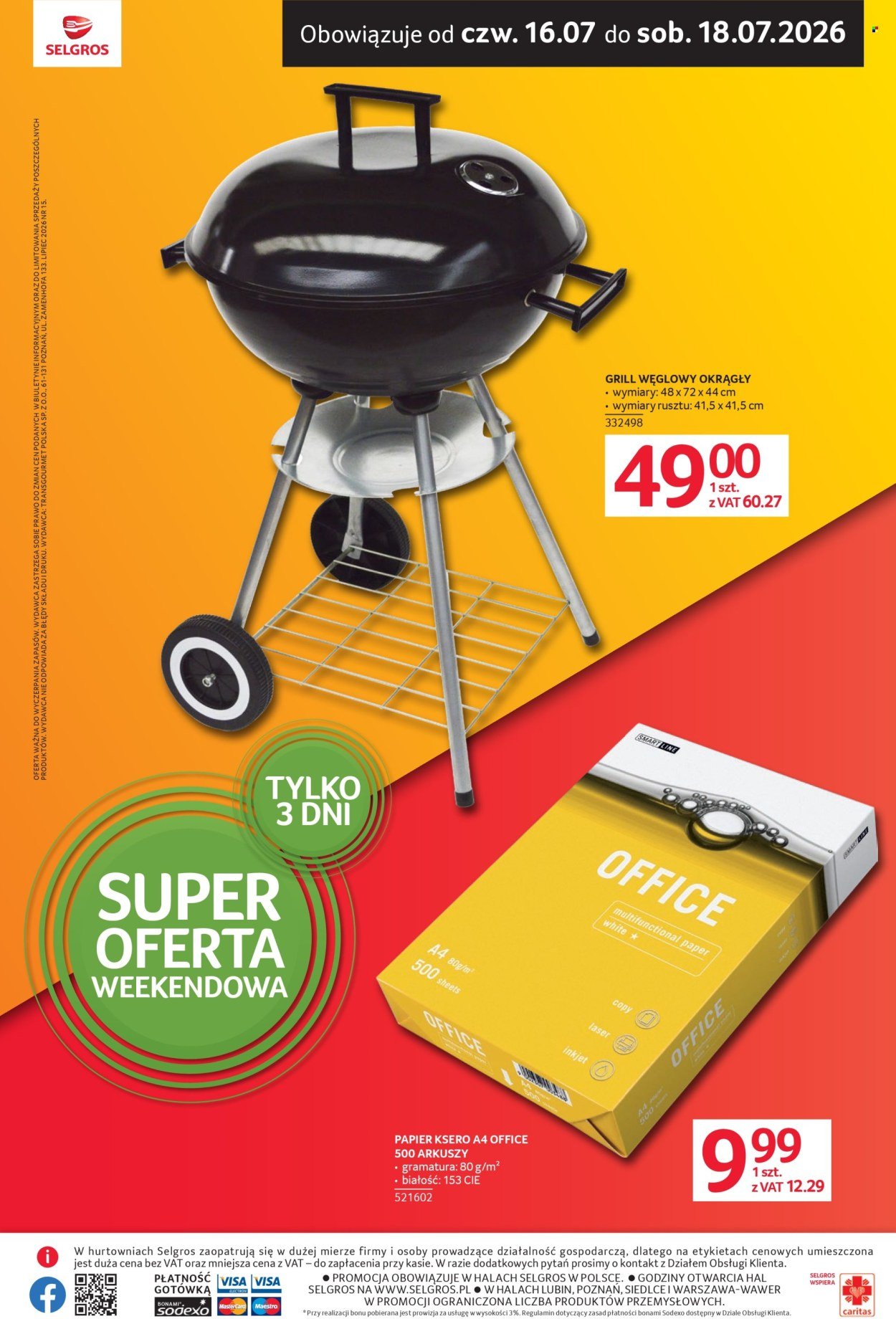 Gazetka SELGROS - Oferta weekendowa
