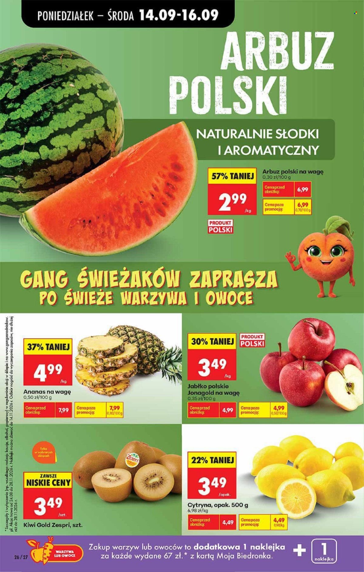 Gazetka BIEDRONKA - Gang zaradniakow