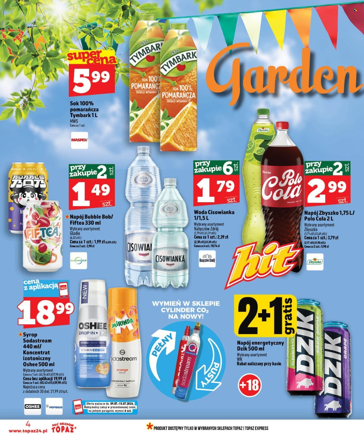 Gazetka TOPAZ - Od czwartku 9.07.2026