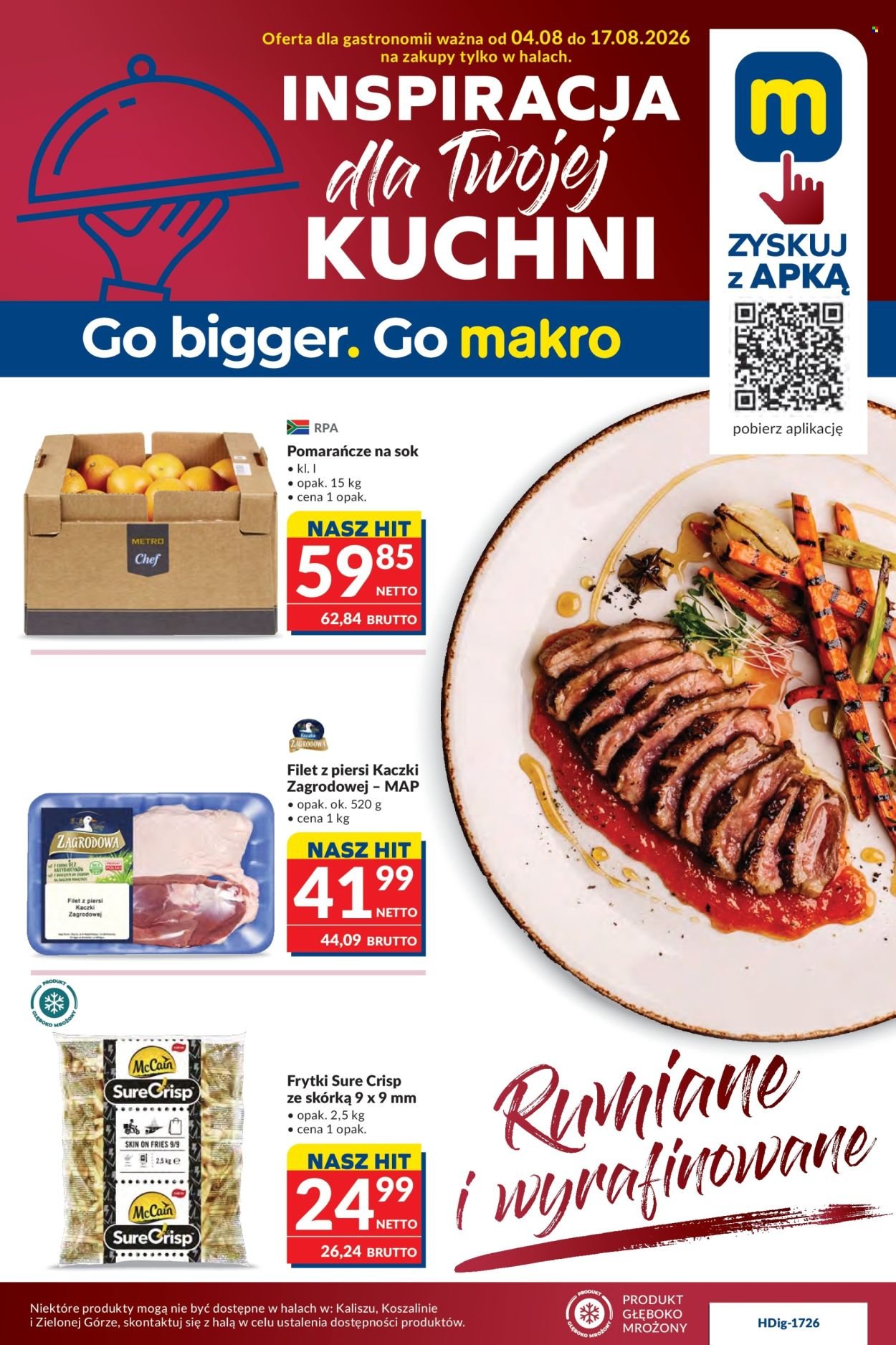 Gazetka MAKRO - Oferta dla gastronomii