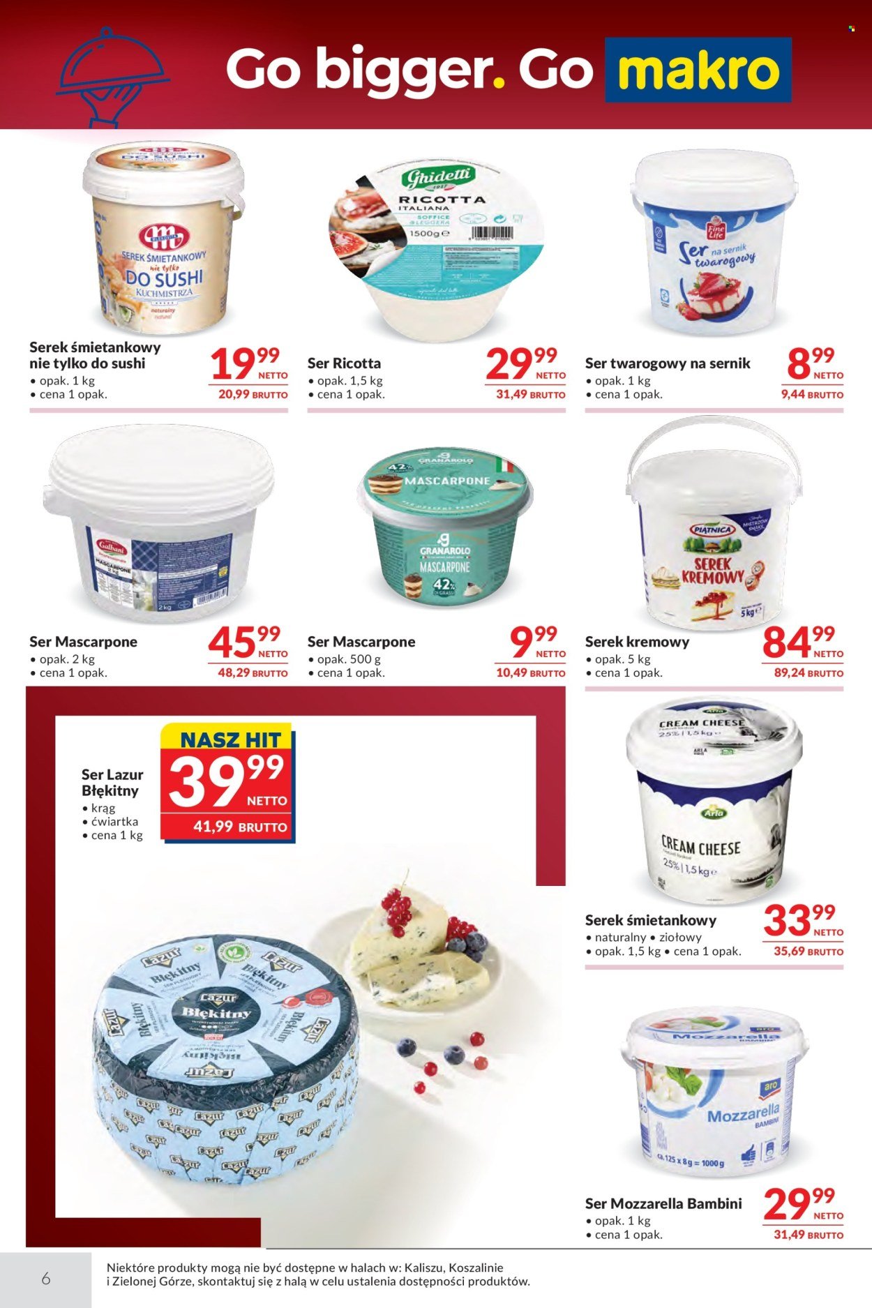 Gazetka MAKRO - Oferta dla gastronomii