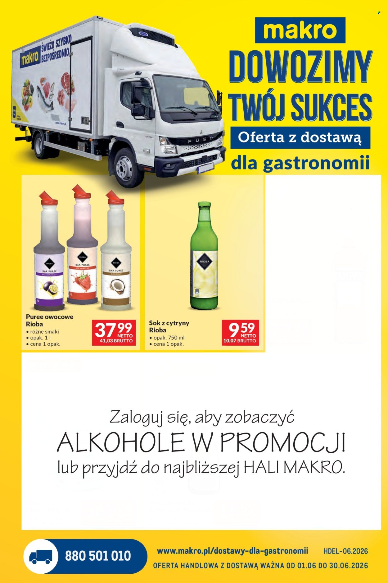 Gazetka MAKRO - Dostawy dla gastronomii