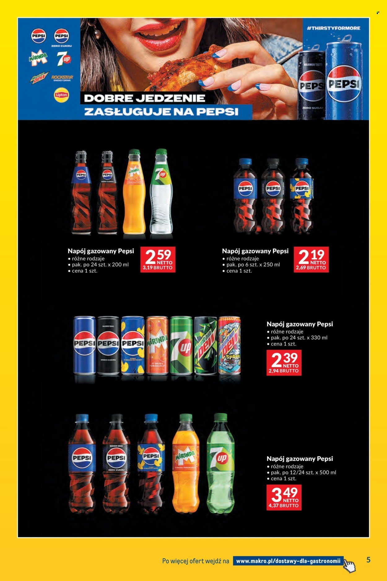 Gazetka MAKRO - Dostawy dla gastronomii