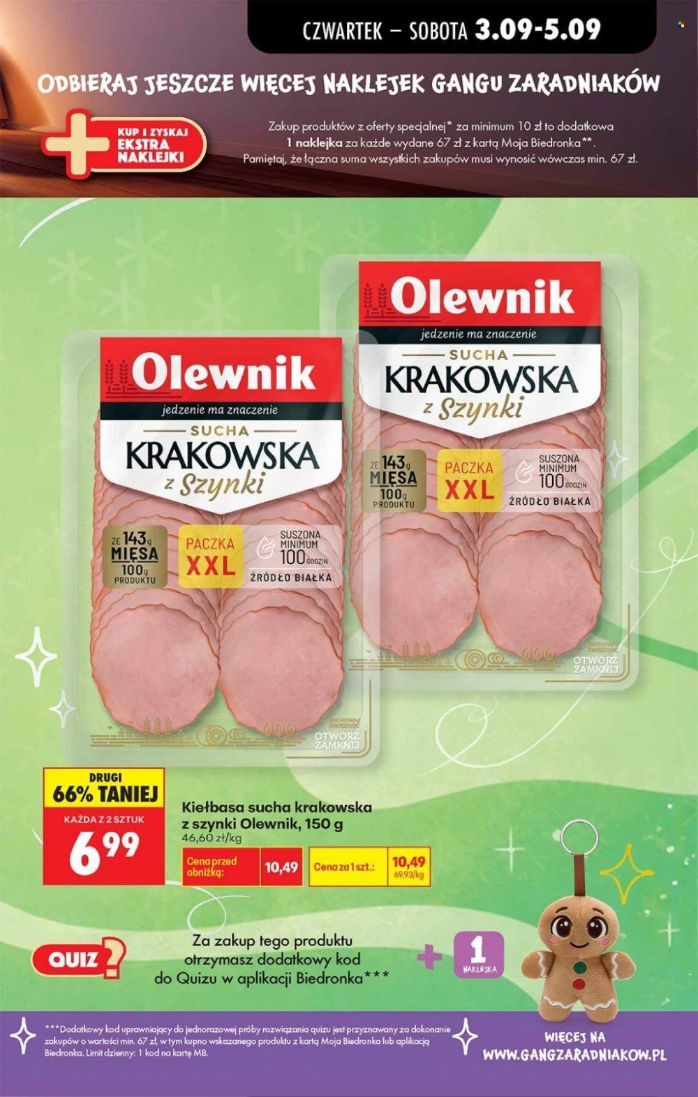 Gazetka BIEDRONKA - Gang zaradniakow