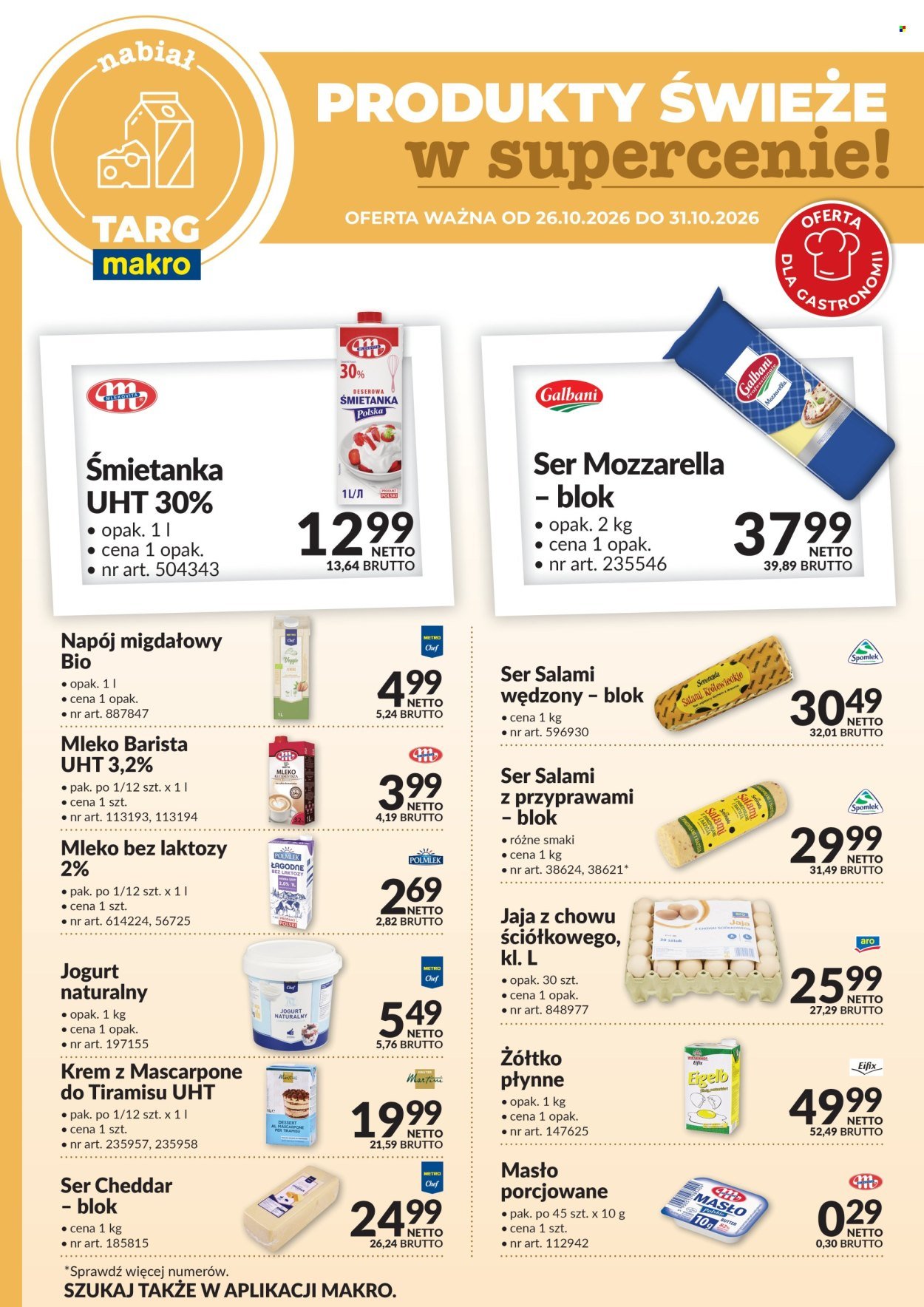 Gazetka MAKRO - Targ MAKRO - oferta świeża w super cenach!