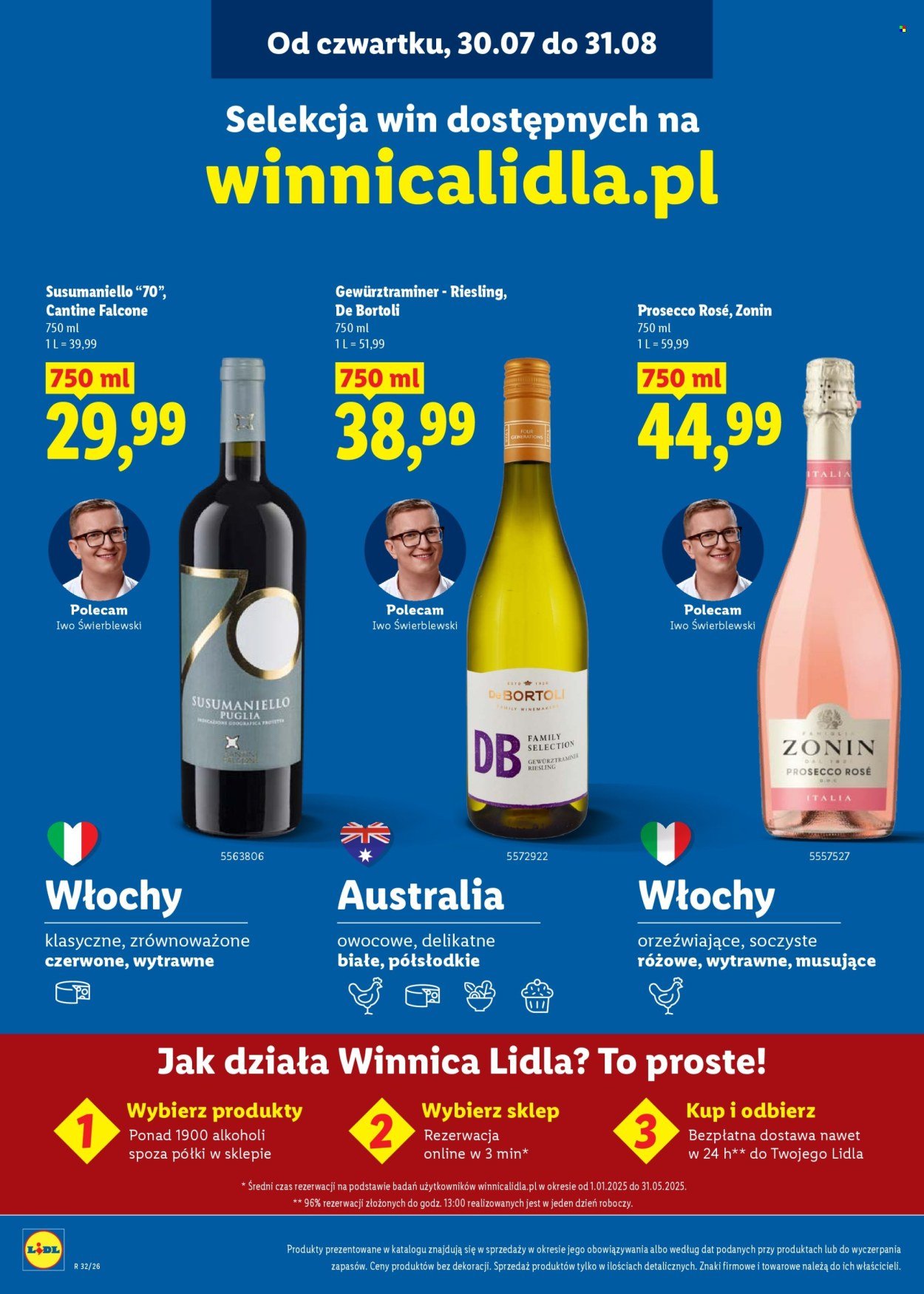 Gazetka LIDL - Selekcja alkoholi i win