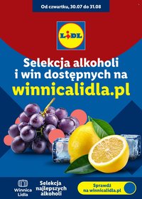 Gazetka LIDL - Selekcja alkoholi i win