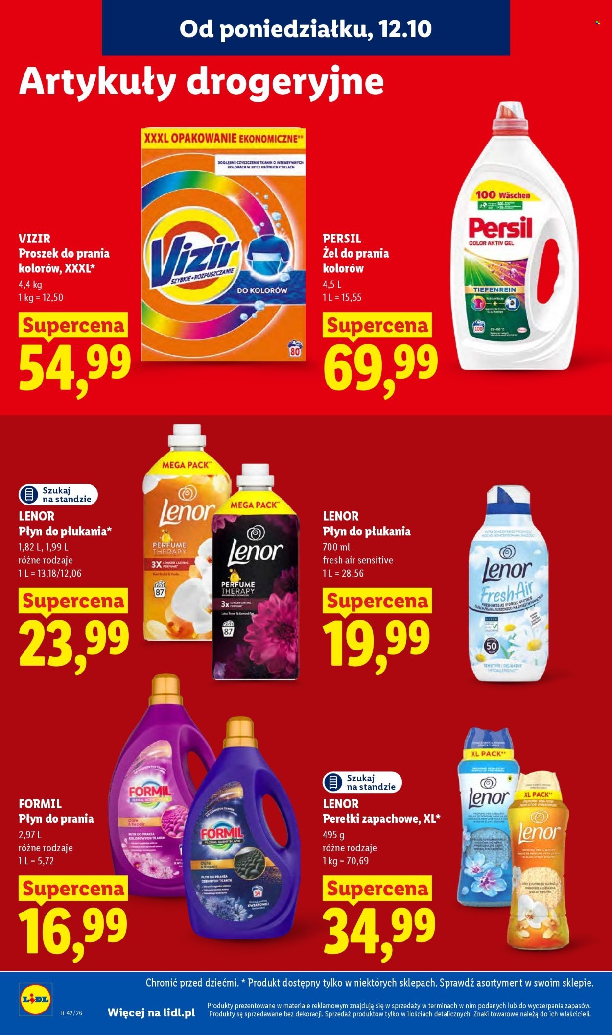 Gazetka LIDL - Od poniedziałku
