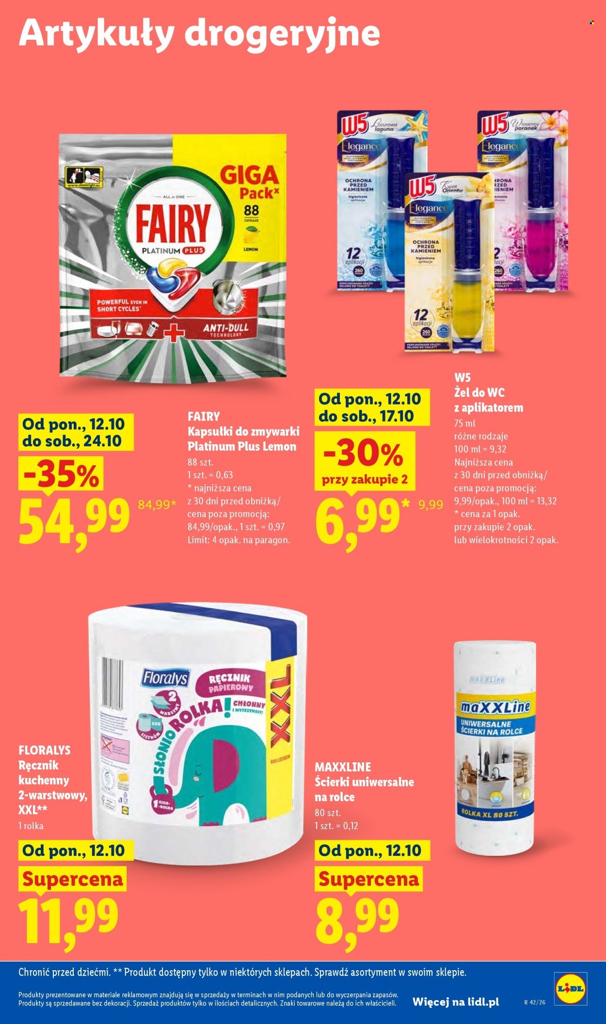 Gazetka LIDL - Od poniedziałku