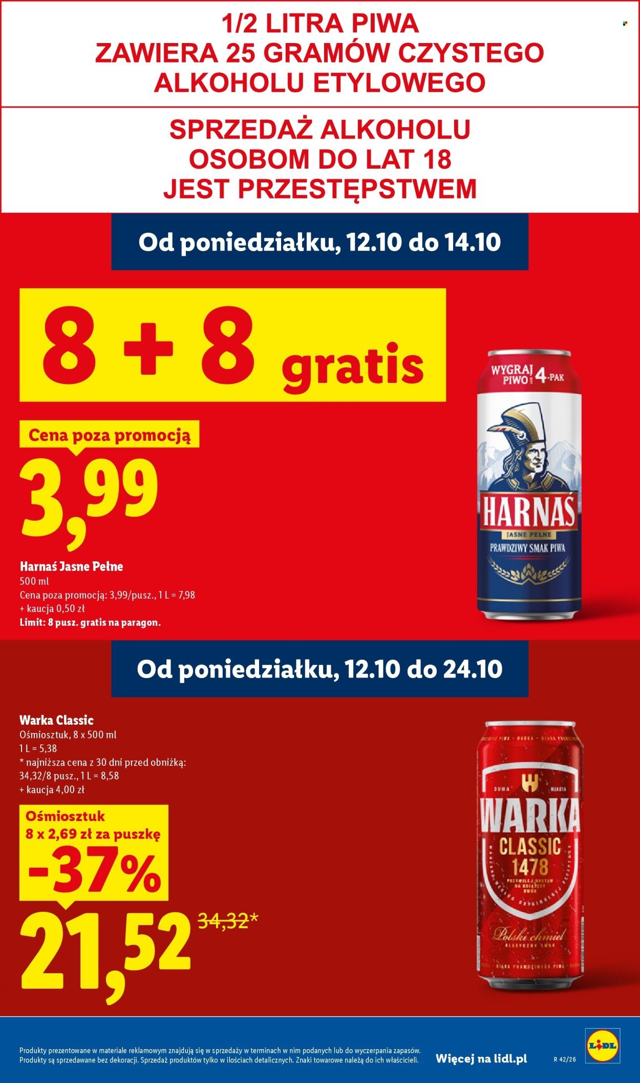 Gazetka LIDL - Od poniedziałku