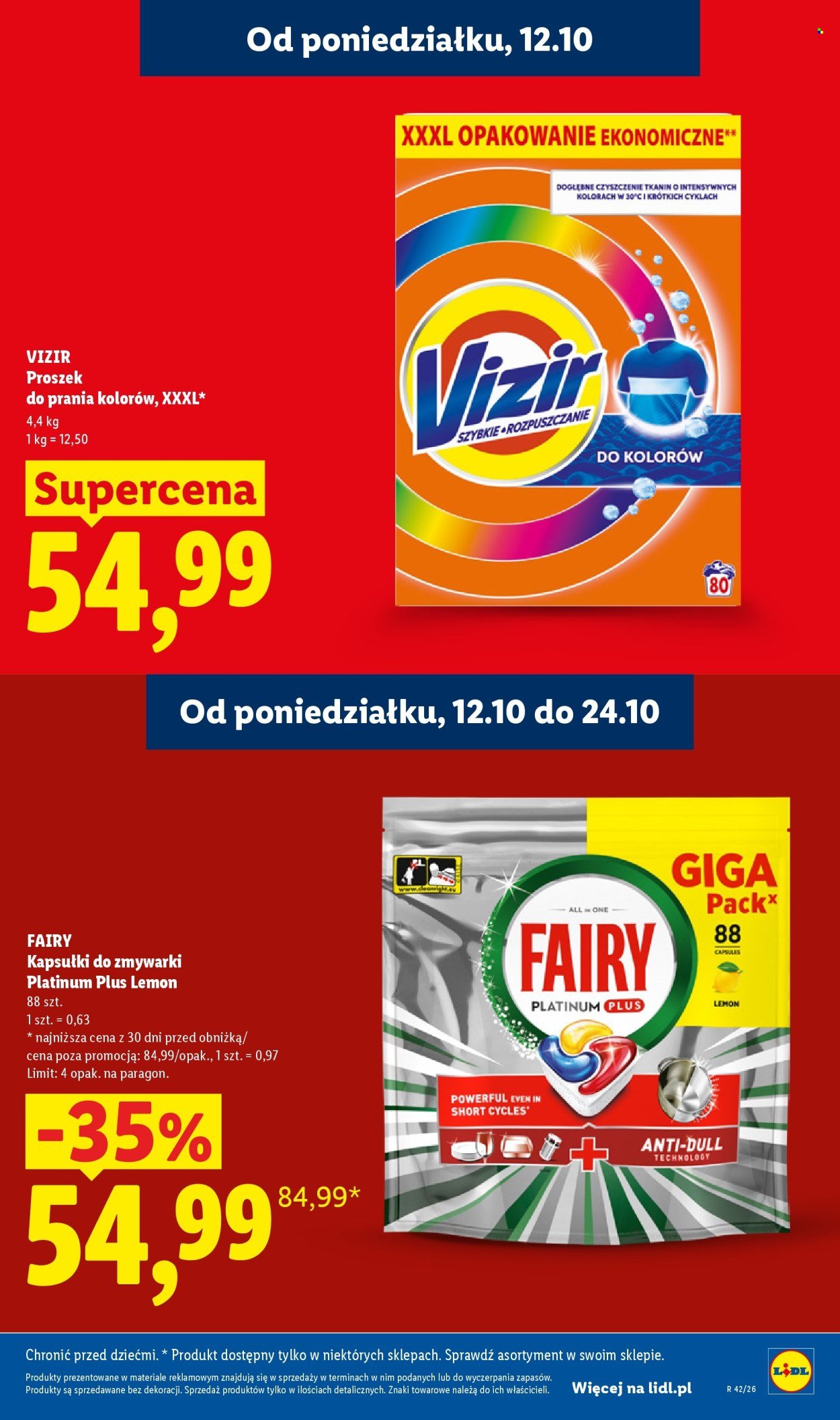 Gazetka LIDL - Od poniedziałku