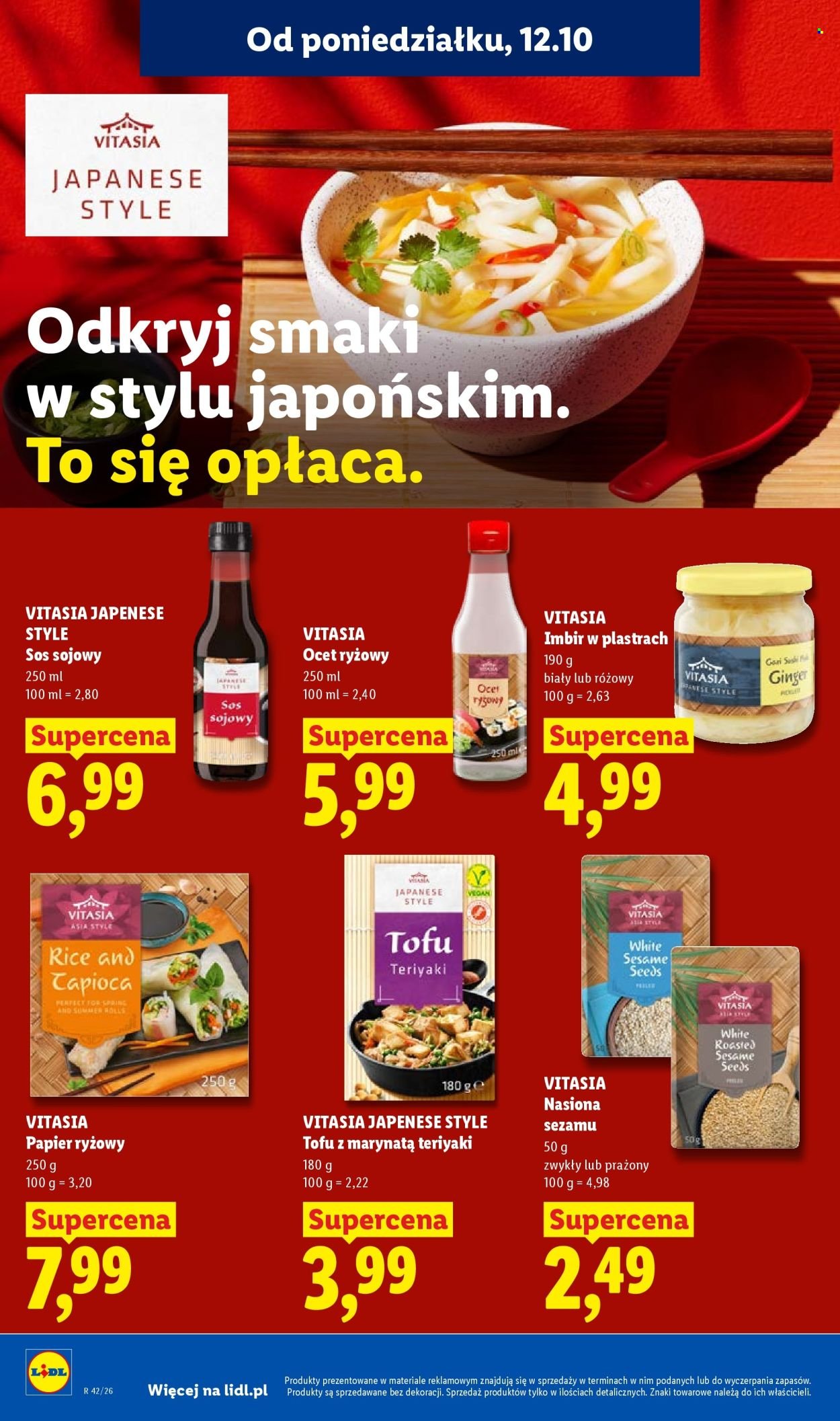 Gazetka LIDL - Od poniedziałku