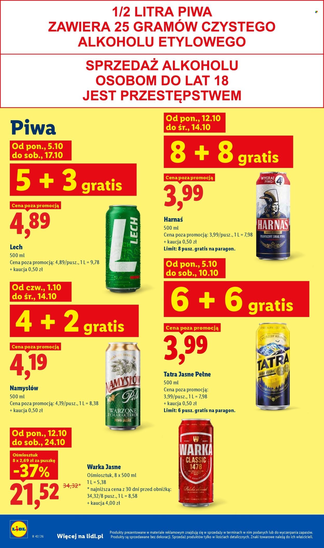 Gazetka LIDL - Od poniedziałku