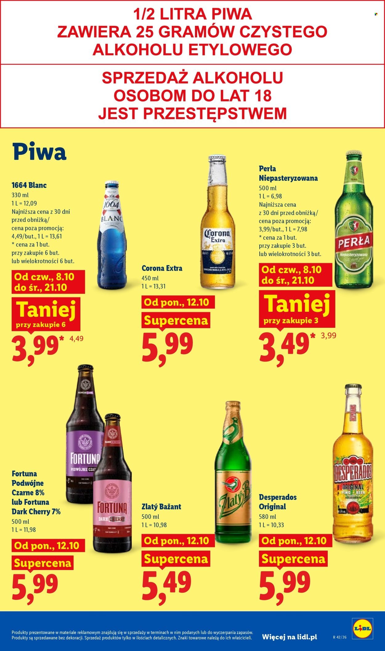 Gazetka LIDL - Od poniedziałku