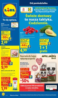 Gazetka LIDL - Od poniedziałku