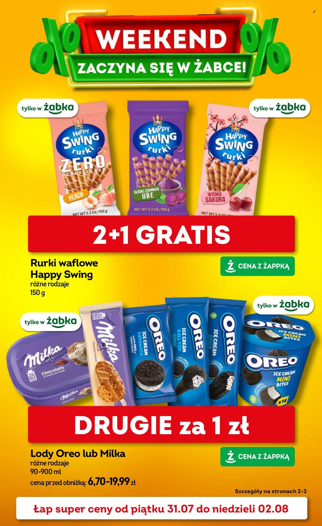 Gazetka ŻABKA - Od piątku 31.07.2026