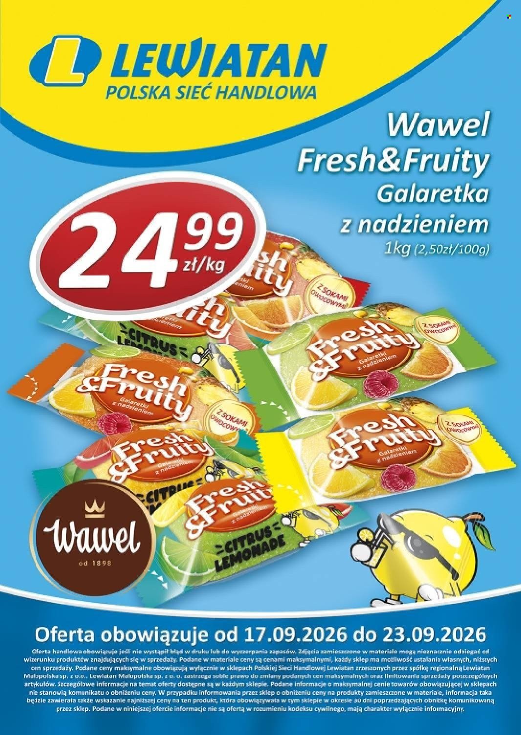 Gazetka LEWIATAN - Od czwartku 17.09.2026