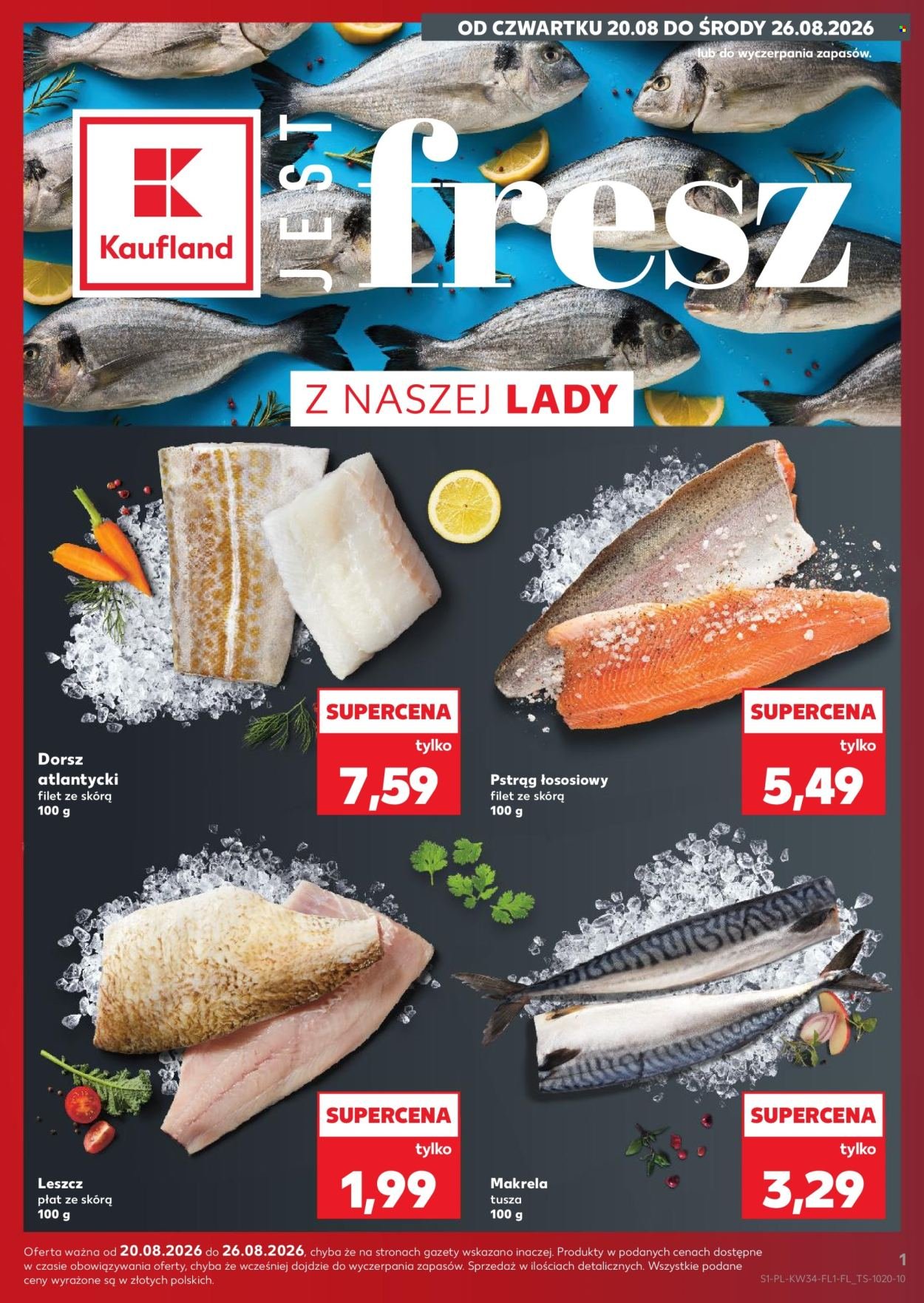 Gazetka KAUFLAND - Ryby z naszej lady