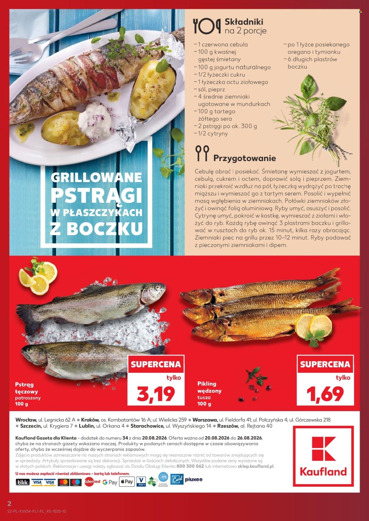 Gazetka KAUFLAND - Ryby z naszej lady
