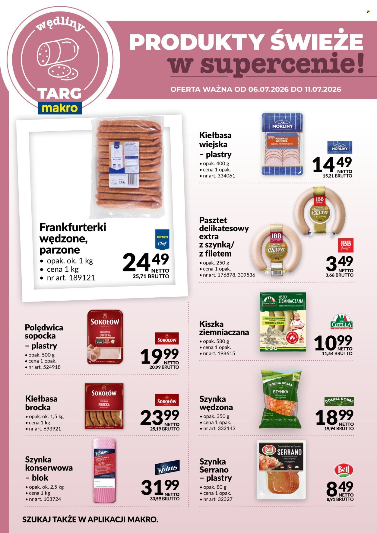 Gazetka MAKRO - Targ MAKRO - oferta świeża w super cenach!